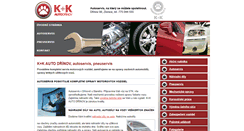 Desktop Screenshot of kkautodrinov.cz